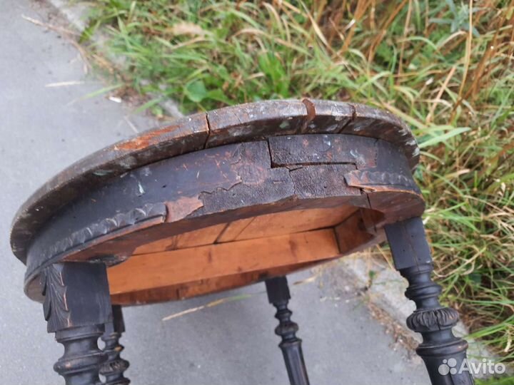 Старинный Антикварный Овальный Стол N 76