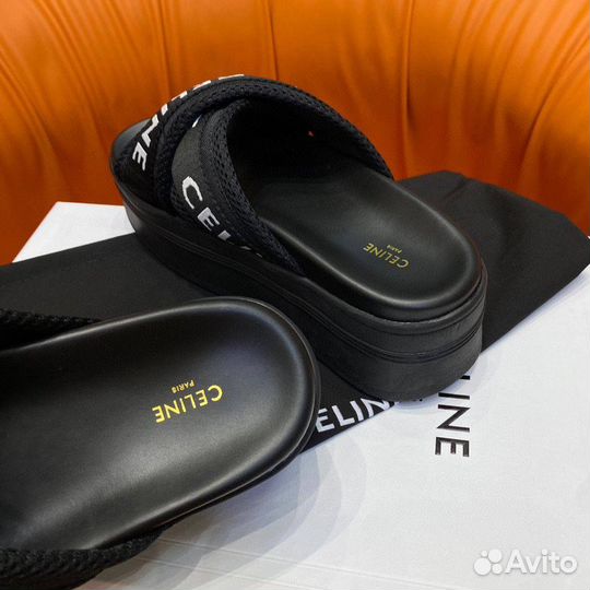 Шлепанцы Celine