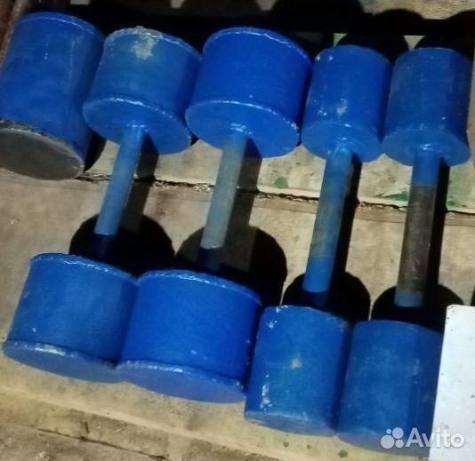 Гантели самодельные