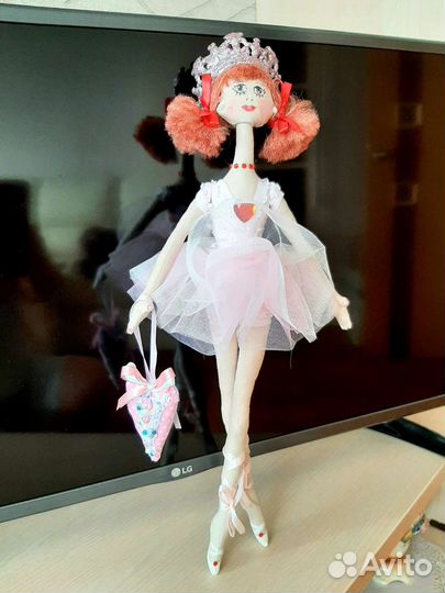 Кукла-балеринка ручной работы