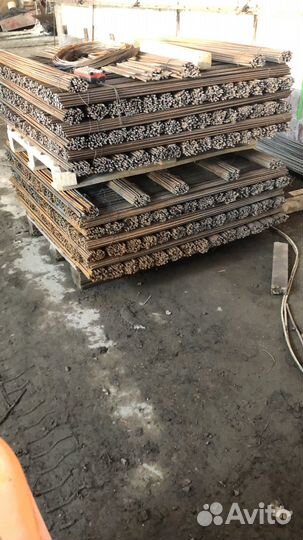 Правка арматуры, приштамбовый кол