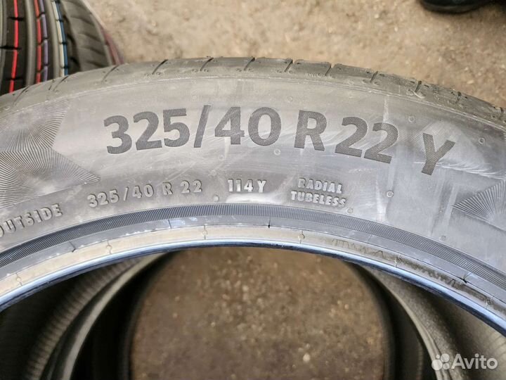 Continental ContiPremiumContact 6 325/40 R22 и 285/45 R22 114Y