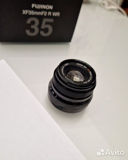 Объектив fujifilm xf 35mm f2
