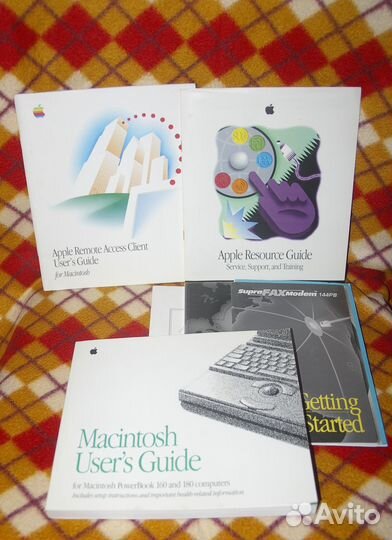 Apple Mac PowerBook 160 180 Комплект документации