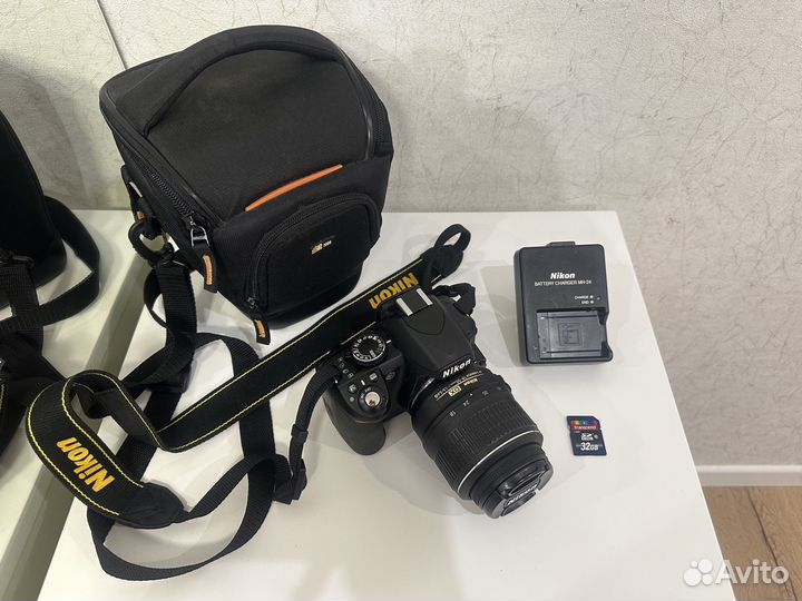 Зеркальный фотоаппарат nikon d3100