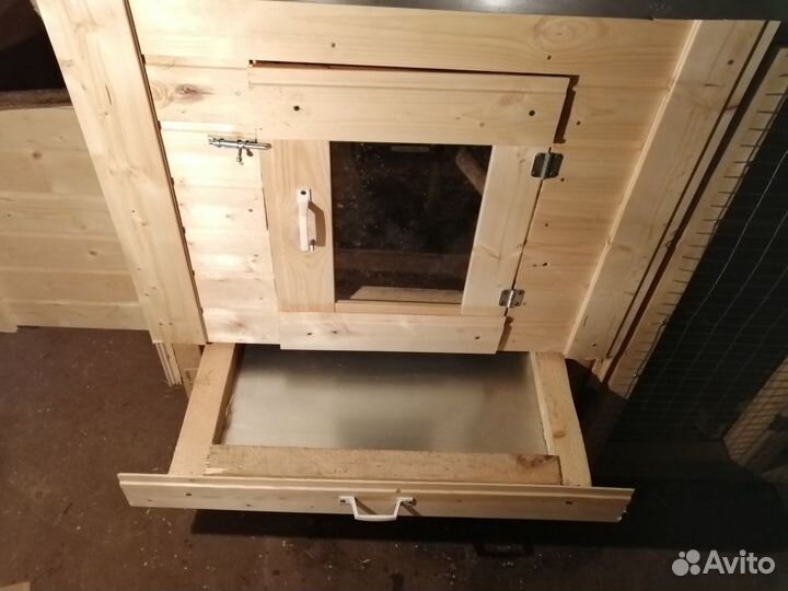 Мини курятник с выгулом на 1-6 кур. Летний, зимний