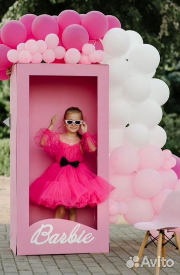 Коробка Барби (Barbie) для фотосессии