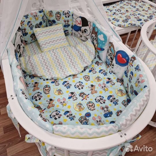 Балдахин борт кпб одеяло подушка