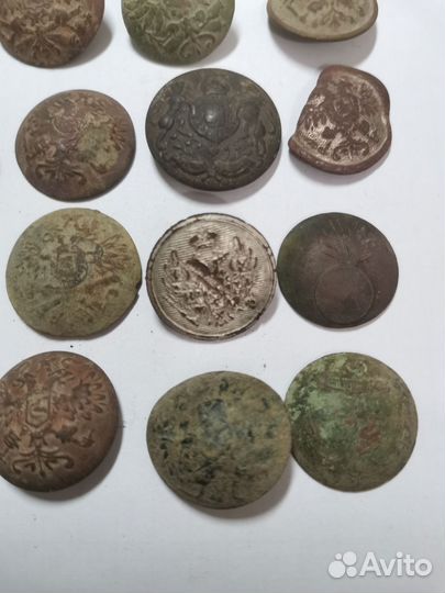 Старинные пуговицы