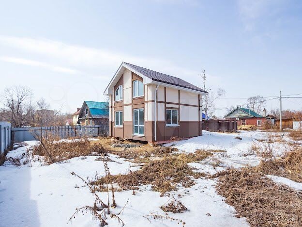 Дом 87 м² на участке 6 сот.