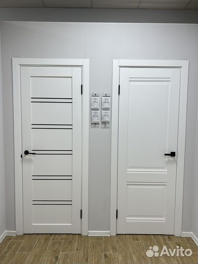 Дверь межкомнатная белая