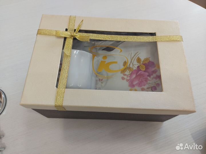 Чайный набор. Чашка с блюдцем. Кружка