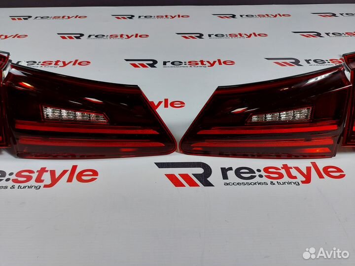 Стопы Lexus IS250 05-12г Стиль 13г Красные Vland