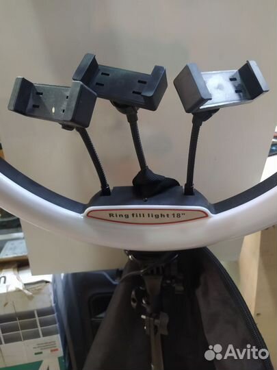 Кольцевая лампа Ring fill light 18 с пультом и чех