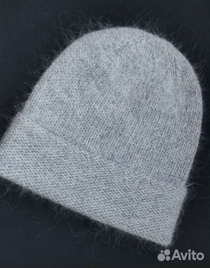 Шапка бини из пуха норки