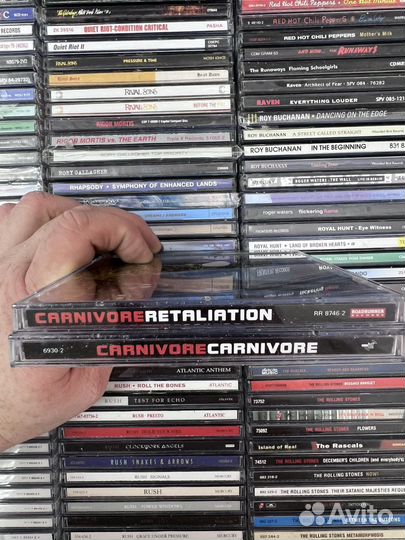 Музыкальные cd диски Carnivore