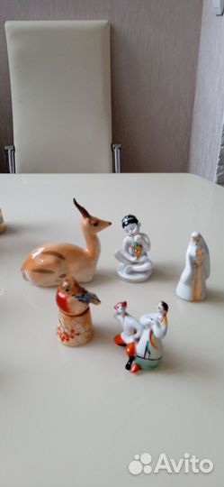 Фигурки фарфор Дулево,Гжель, Полонное