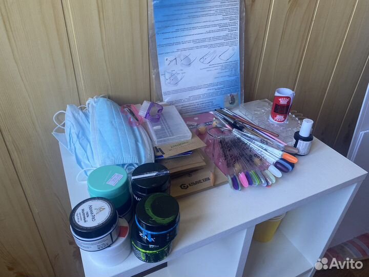 Все для маникюра, декор для маникюра, гель лаки