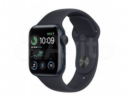 Apple Watch SE 2 44mm Черный / Aluminium Кейс