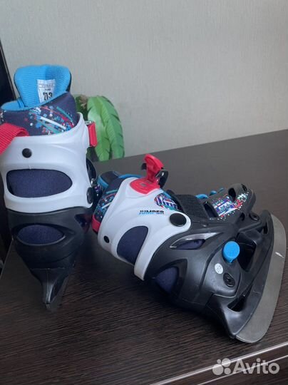 Коньки детские раздвижные р.27-30