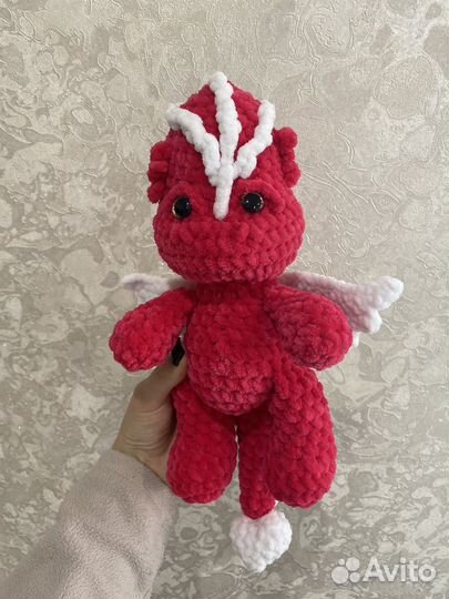 Вязанный дракончик