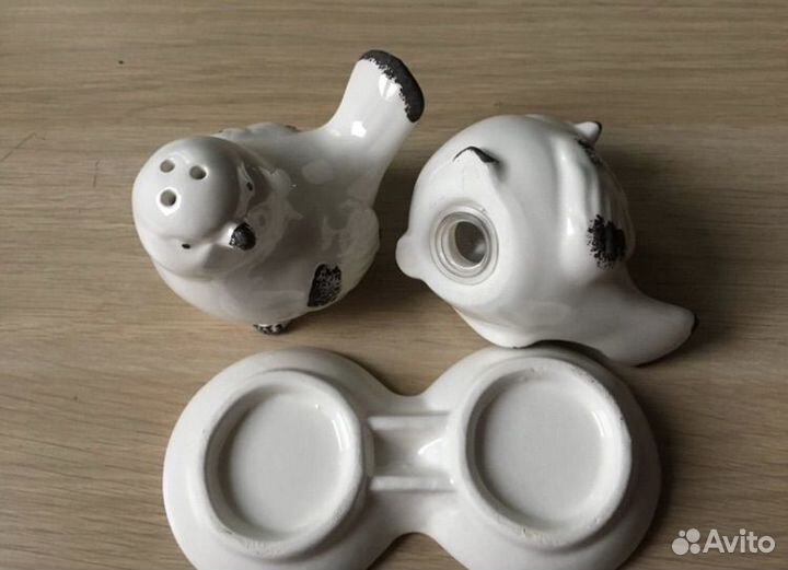 Наборы для специй, фарфор/керамика/дерево