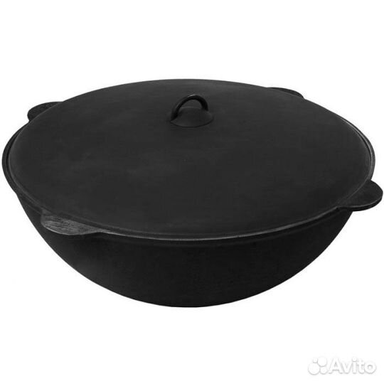 Казан чугунный 12л