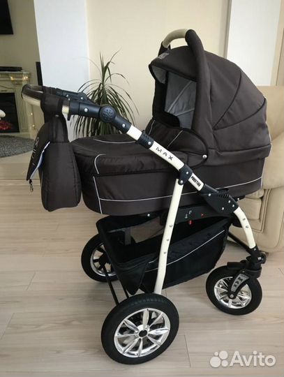 Коляска 3в1 Verdi max/ шоколадная