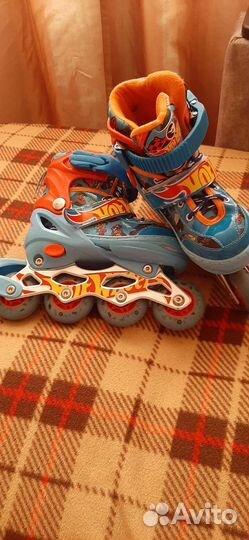 Роликовые коньки детские раздвижные