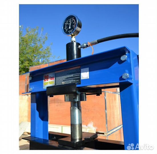 Пресс гидравлический 20т ножной/ручной, 2-скорости