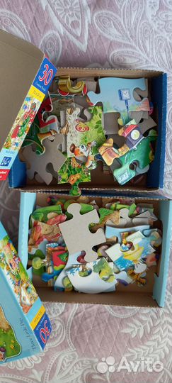 Паззлы Castorland Касторленд 2 шт