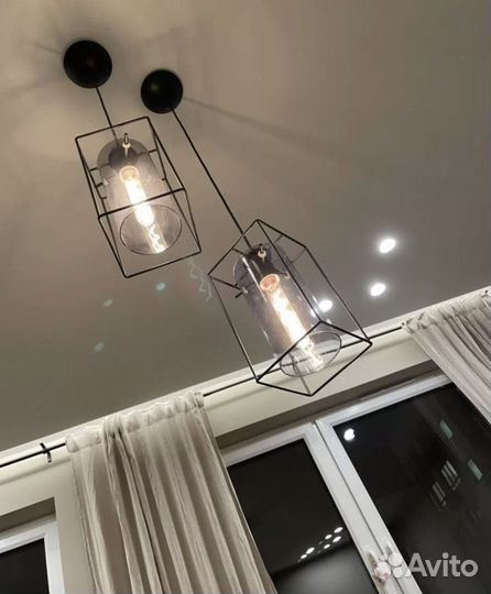 Люстра потолочная 2 шт