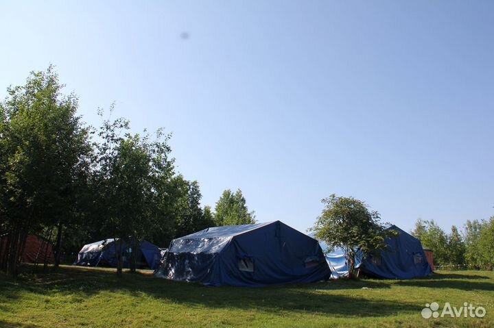 Армейская 30 местная палатка усб-56.Памир-30.М-30