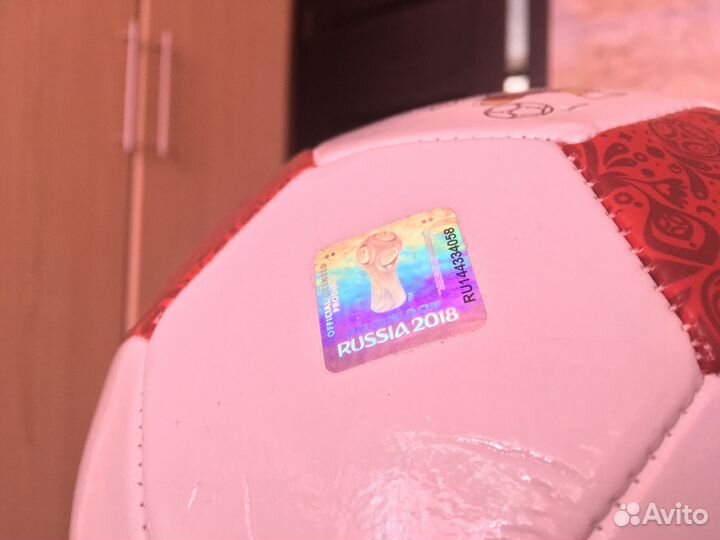 Мяч «Fifa 2018» с автографом Александра Кержакова