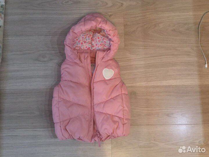 Жилетки на девочку 110 размер