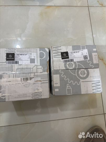 Опоры двигателя на Mercedes 222