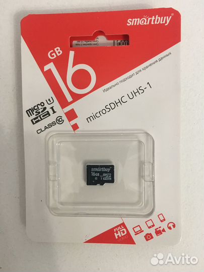 Карта памяти micro sd от64гб до 16гб