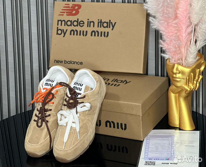 Кроссовки женские MIU MIU