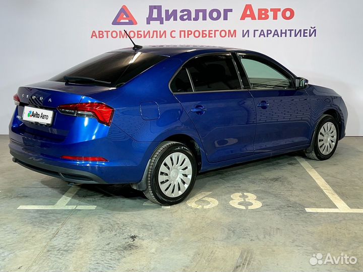 Skoda Rapid 1.6 AT, 2020, 71 000 км
