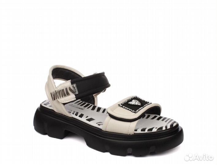 Сандалии Kapika (Бежевый, Девочка, 35 / 23 см)