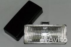 Фара п/туман прямоуг. лазер ребрист. с крышкой, Ci