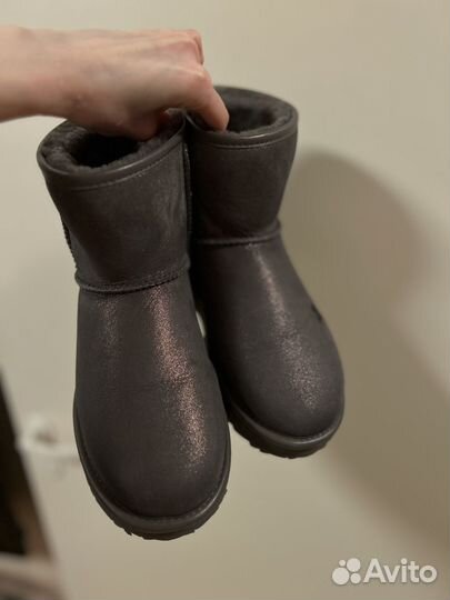 Угги натуральный мех и замша