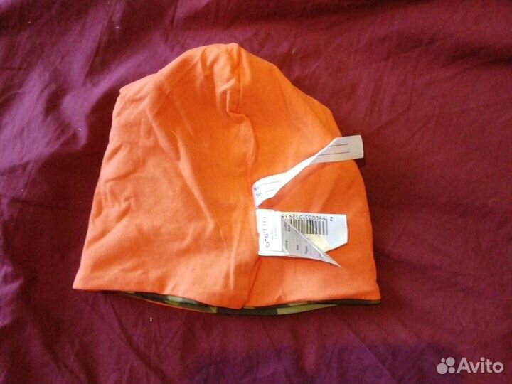 Детская тонкая шапочка хлопок