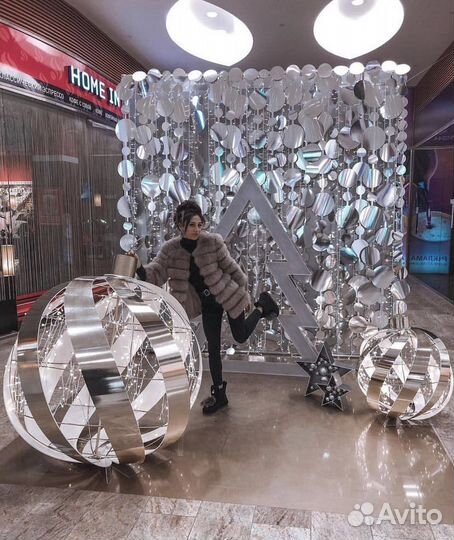 Шуба песец трансформер