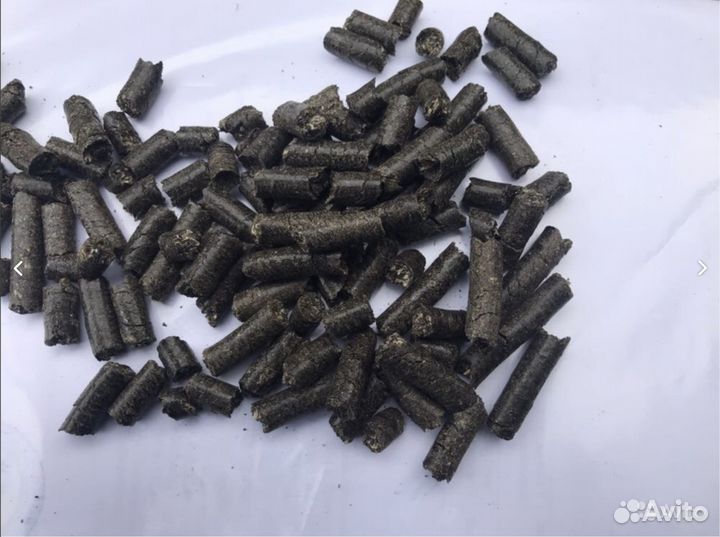 Пеллеты из лузги подсолнечника