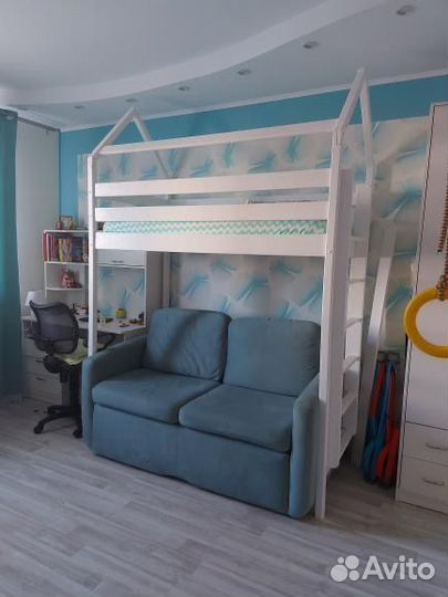 Кровать Чердак домик 180 80