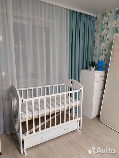 Детская кровать трансформер с маятником