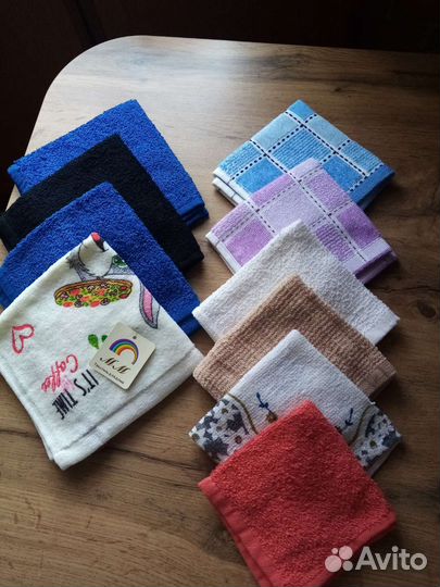 Салфетки и полотенца махровые, наволочки