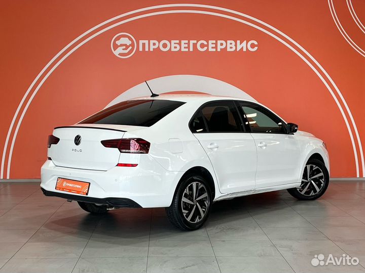 Volkswagen Polo 1.6 AT, 2021, 36 299 км
