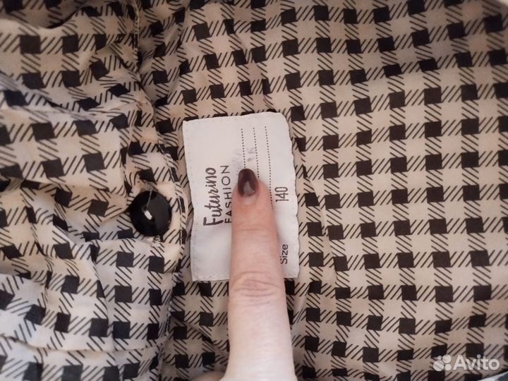 Куртка для девочки 140